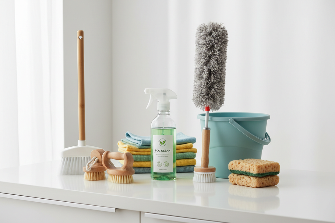 How to Clean Your Home Faster Using the Right Supplies