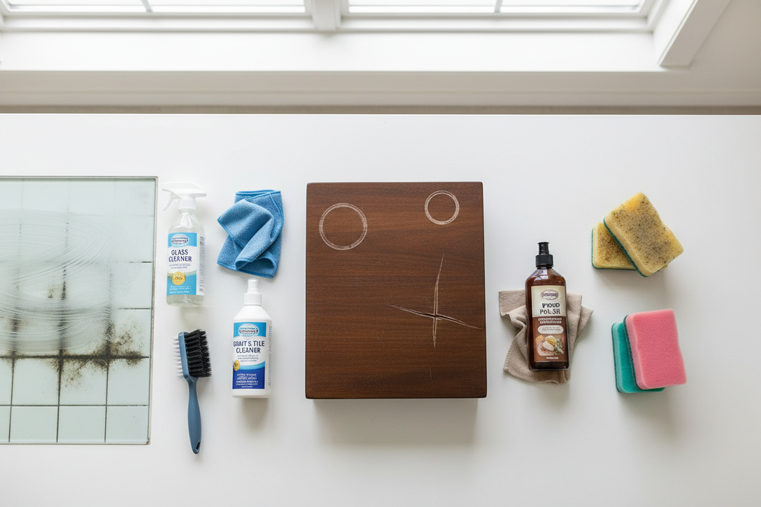 Common Cleaning Mistakes and the Supplies That Fix Them