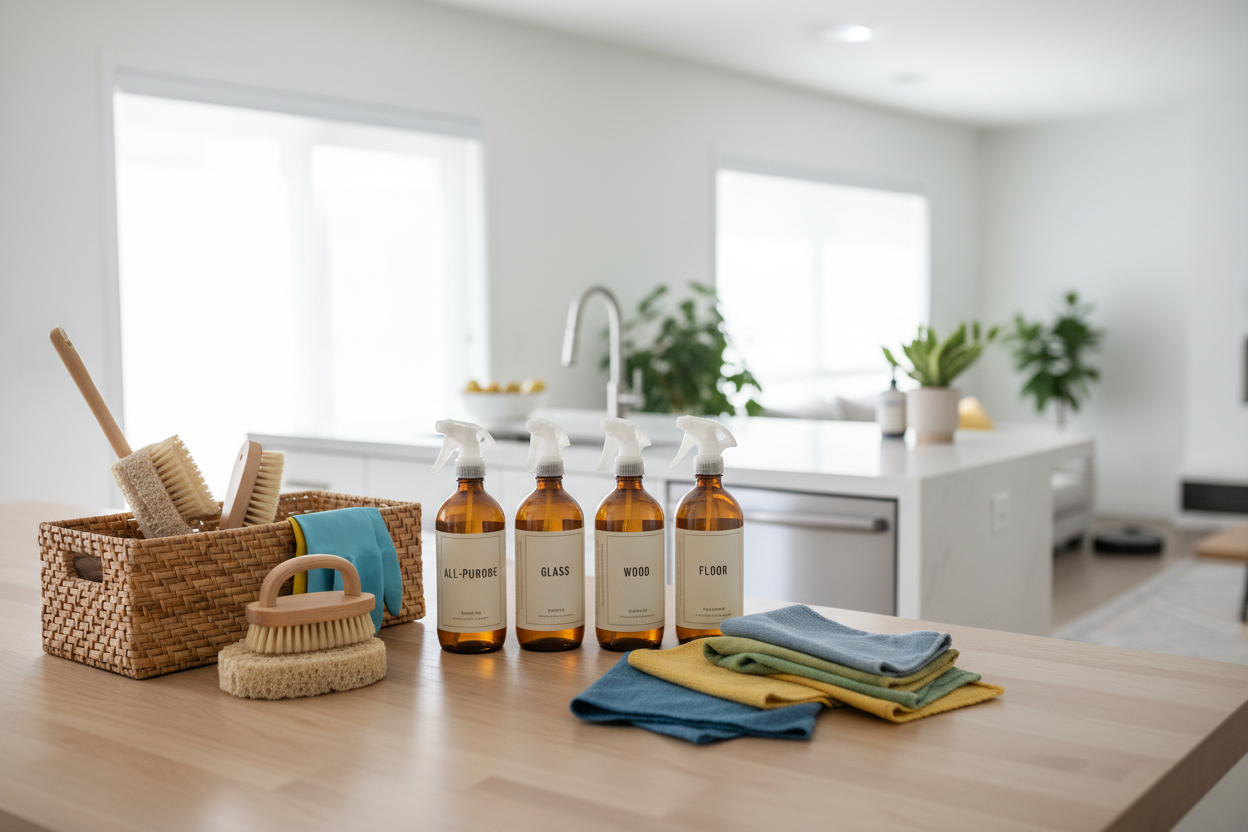 How to Clean Your Home Faster Using the Right Supplies