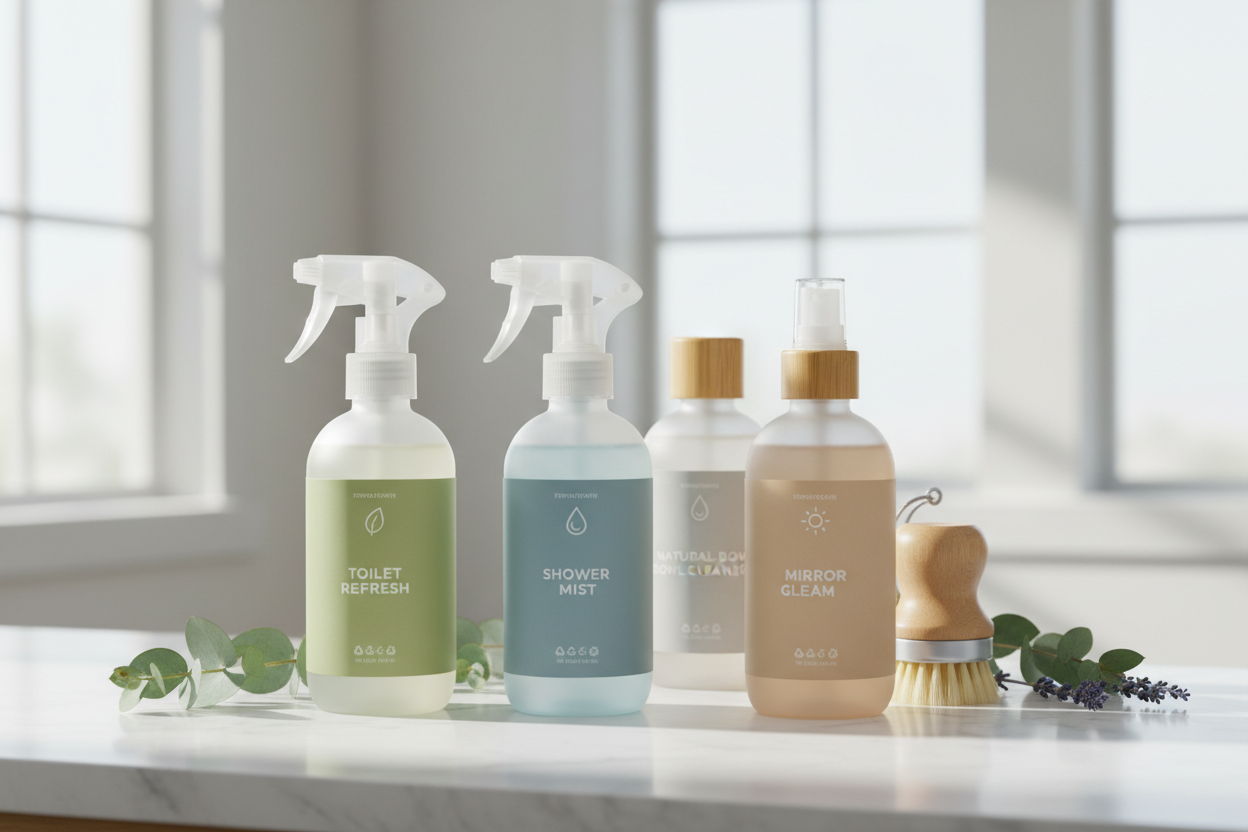 Bathroom Cleaner Set