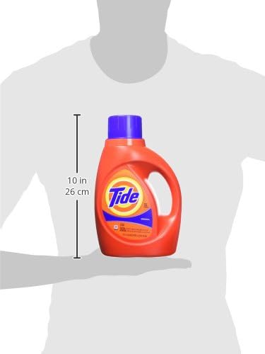 Tide Original Scent Liquid Laundry Detergent, 32 loads, 50 fl oz (Packaging May Vary)