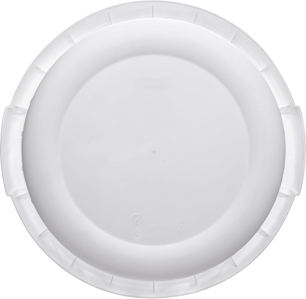 (8 Pack) 1-Bushel Round Plastic Laundry Baskets - Durable,Large Capacity for Bedroom, Bathroom, Laundry Room & Dorm