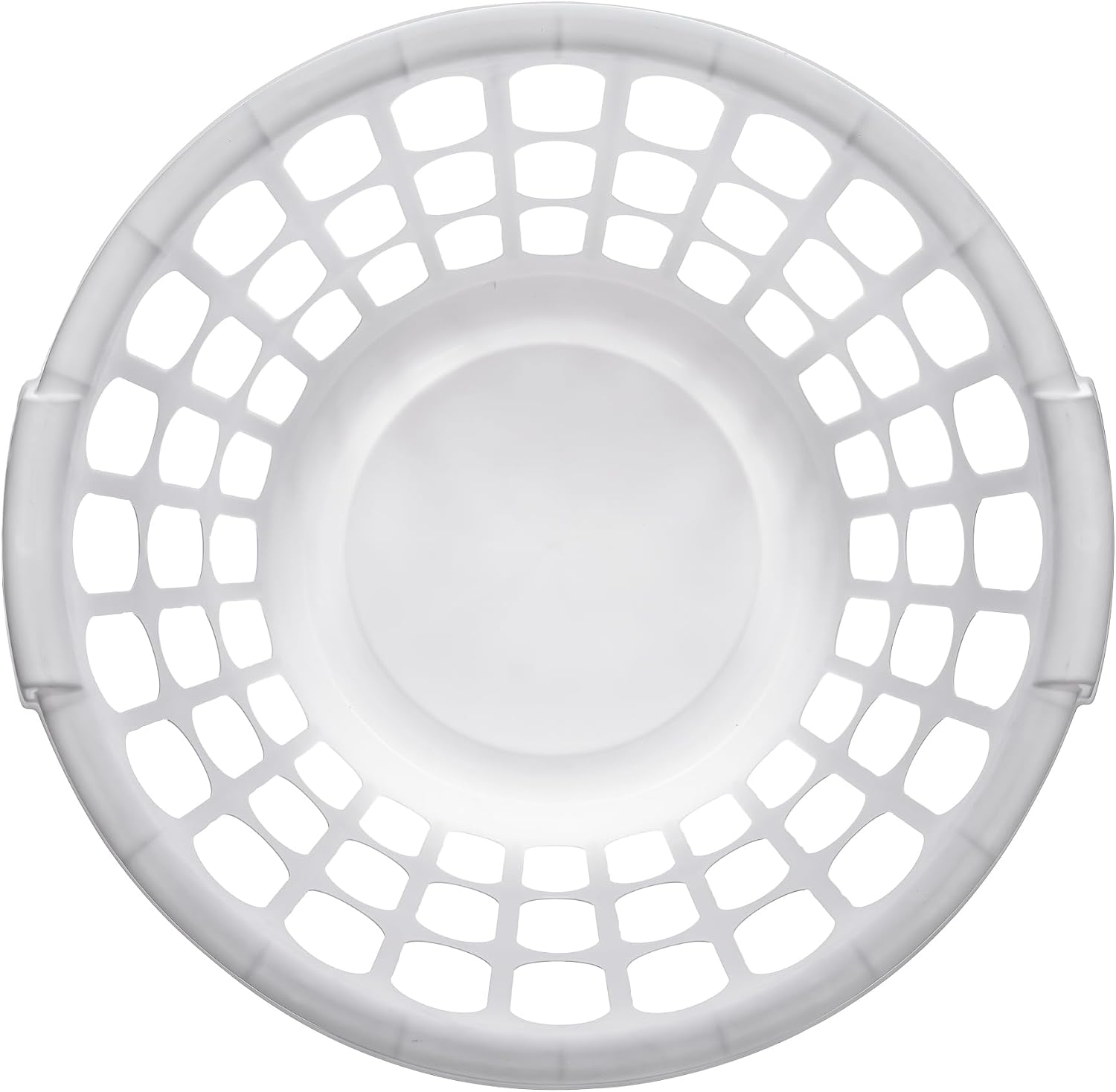 (8 Pack) 1-Bushel Round Plastic Laundry Baskets - Durable,Large Capacity for Bedroom, Bathroom, Laundry Room & Dorm