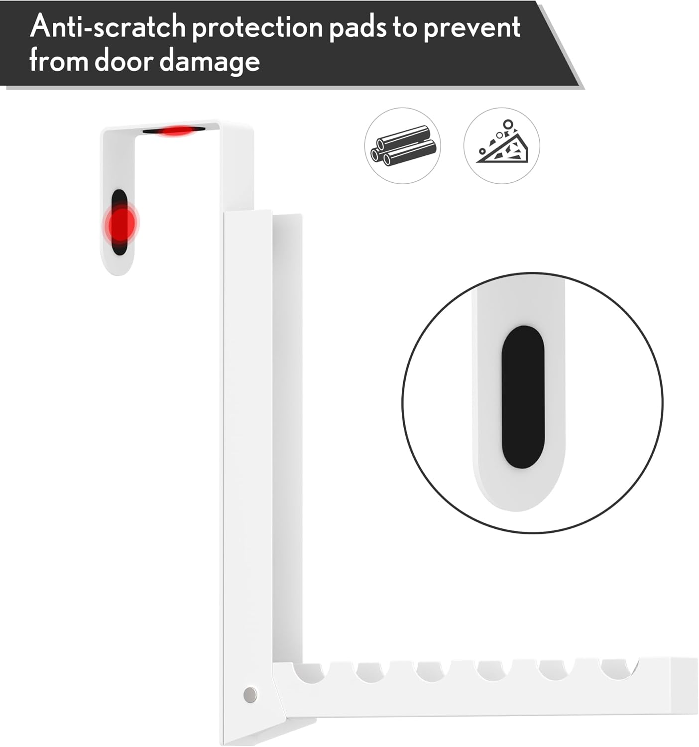 1 Pack Over The Door Hanger Hooks for Clothes, Small Portable Clothes Drying Rack for Laundry, Heavy Duty Foldable Rack for Coat Clothing Towels Hanging