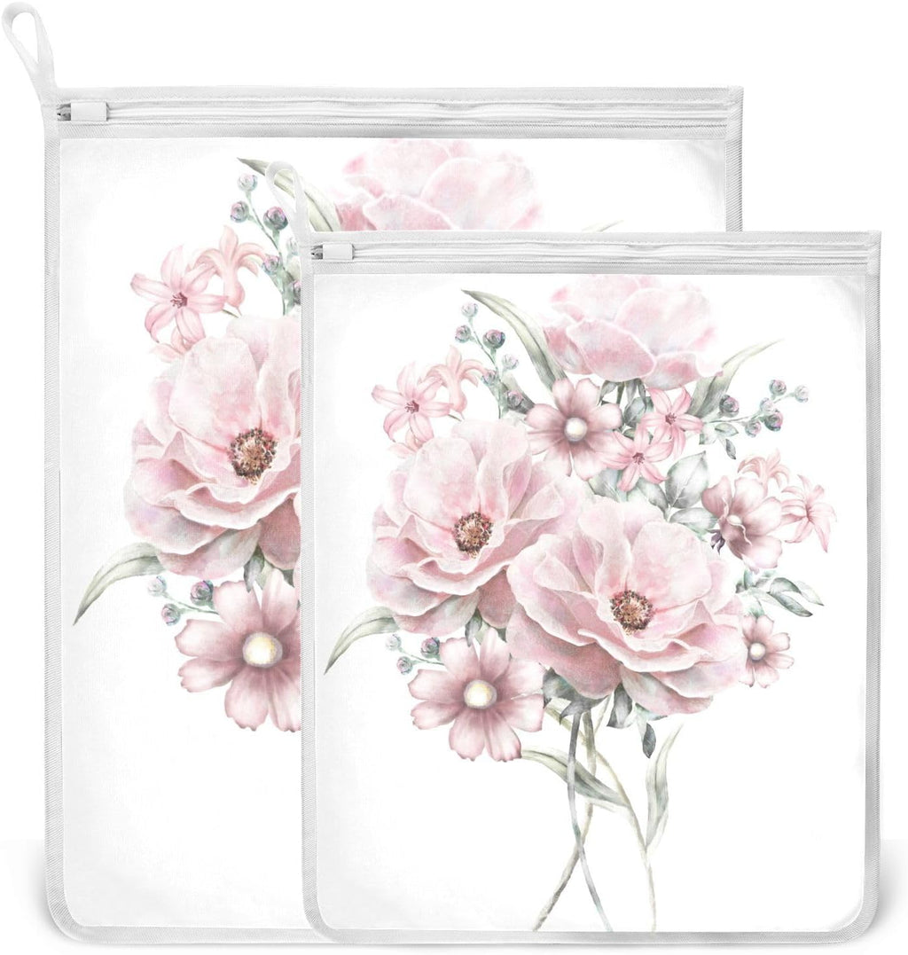 Mesh Laundry Bags 2 Pack Laundry Bags Lingerie Bags for Washing Delicates Washing Machine Large Mesh Wash Bag College Dorm Travel