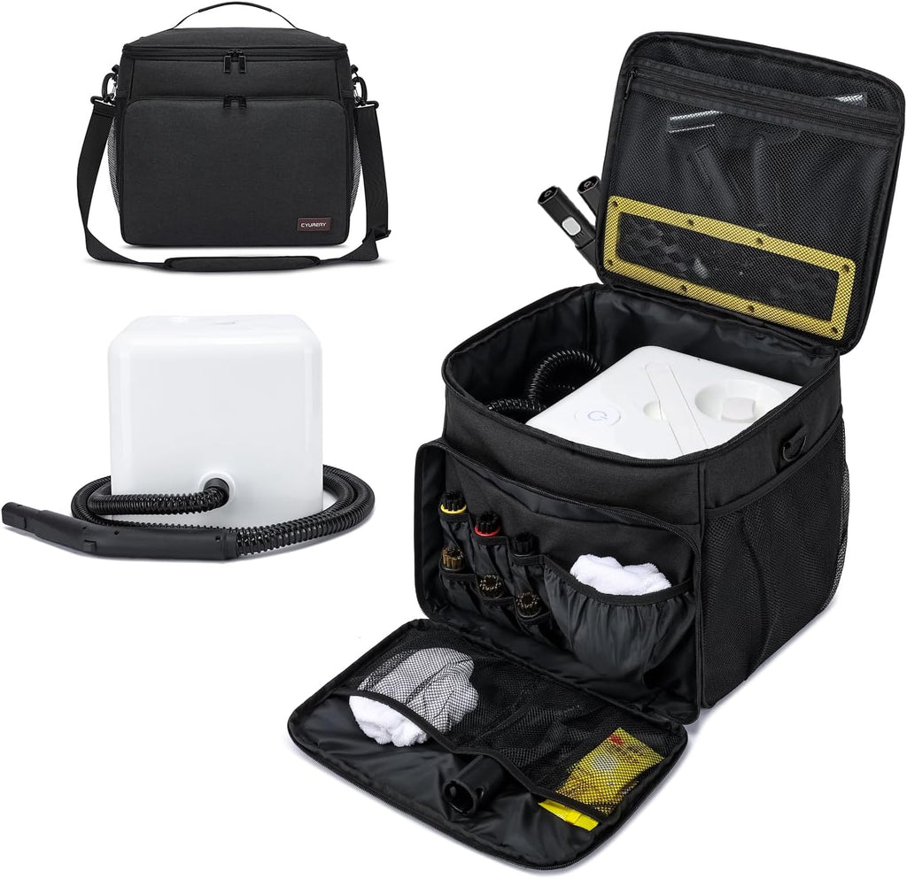 Steam Cleaner Storage Bag Compatible with Dupray Neat Steam Cleaner, Portable Organizer for Home Cleaning Supplies, Carrying Bag with Pockets for steam Cleaner Accessories, Christmas Gift Ideas