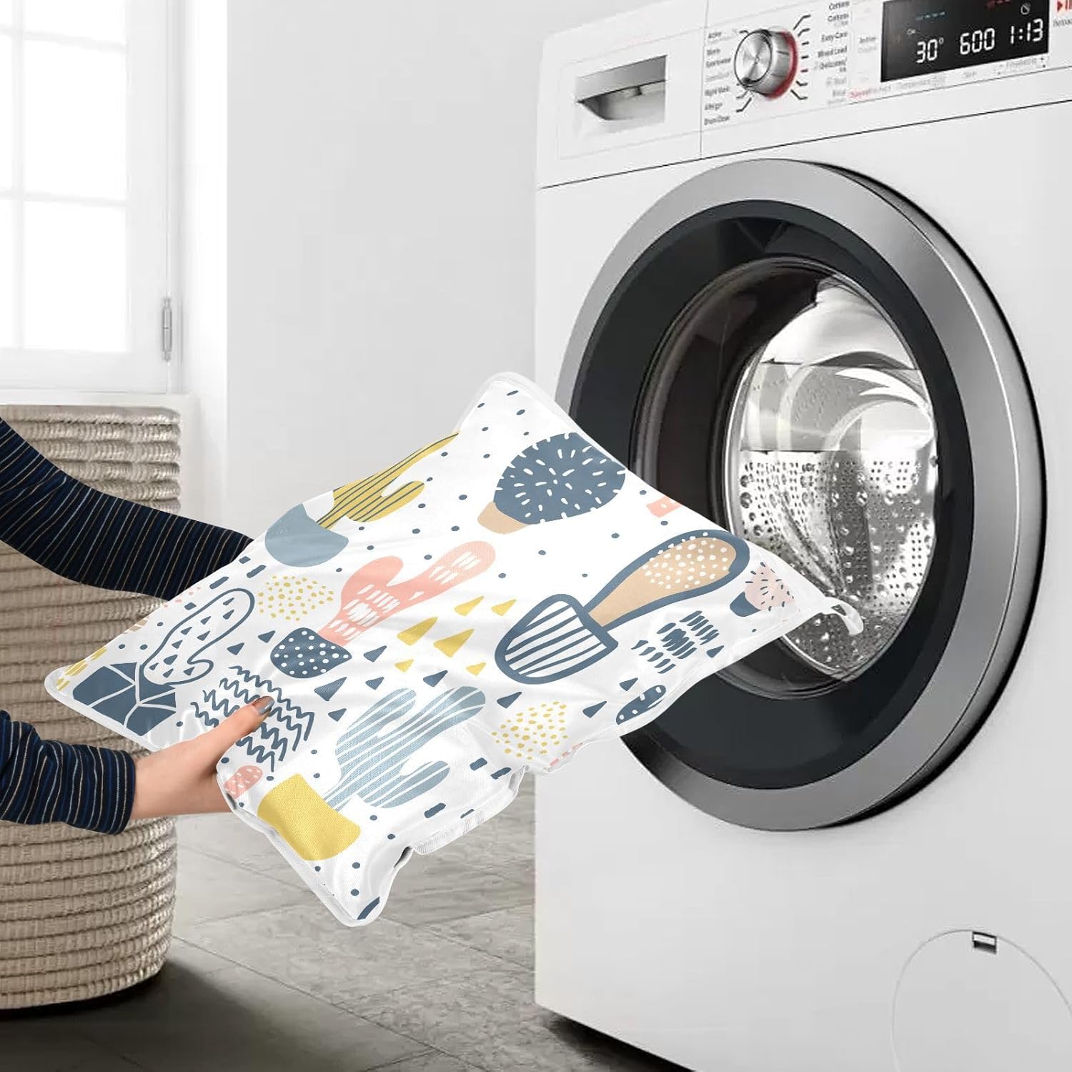 Mesh Laundry Bags 2 Pack Laundry Bags Lingerie Bags for Washing Delicates Washing Machine Large Mesh Wash Bag College Dorm Travel