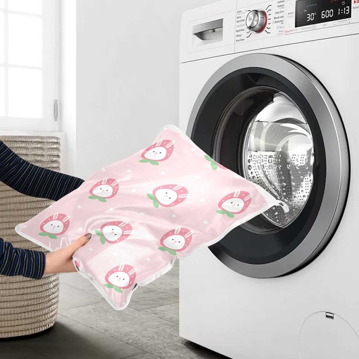 Mesh Laundry Bags 2 Pack Laundry Bags Lingerie Bags for Washing Delicates Washing Machine Large Mesh Wash Bag College Dorm Travel