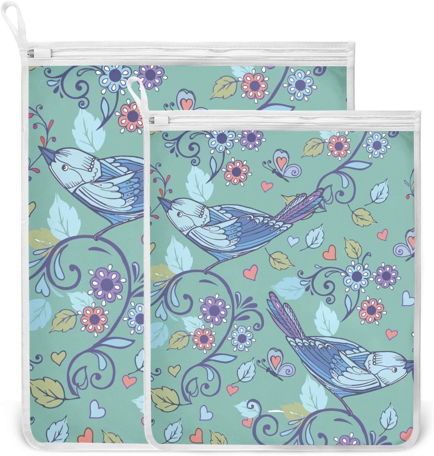 Mesh Laundry Bags 2 Pack Laundry Bags Lingerie Bags for Washing Delicates Washing Machine Large Mesh Wash Bag College Dorm Travel