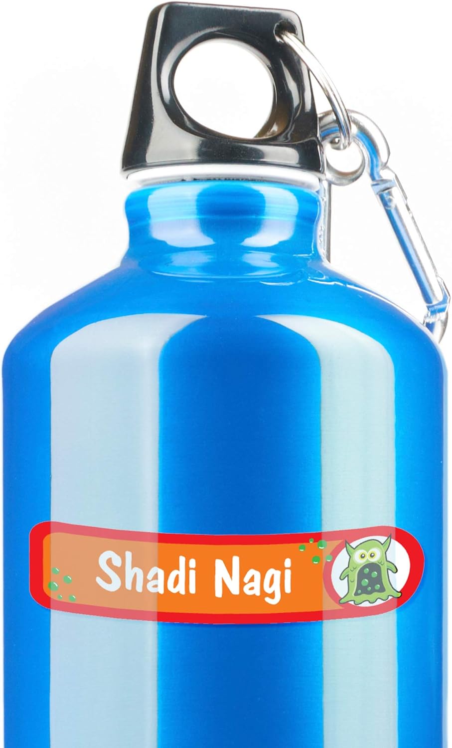 Lovable Labels Personalized Labels for Kids (85 Labels/Pack) - 3 Label Sizes Waterproof Dishwasher Safe Peel & Stick Labels for School Supplies Daycare Camp Clothing Bottles (Bright Bugs)