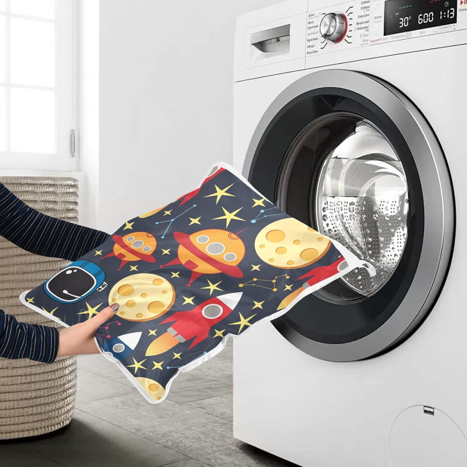 Mesh Laundry Bags 2 Pack Laundry Bags Lingerie Bags for Washing Delicates Washing Machine Large Mesh Wash Bag College Dorm Travel