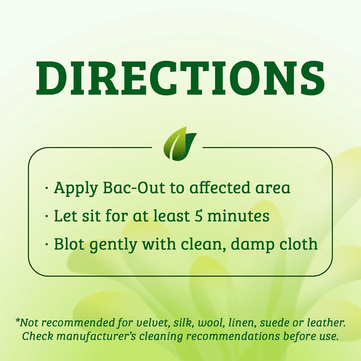 Biokleen Bac-Out Natural Stain Remover for Clothes - Use on Laundry, Diapers, Wine, Carpets, and More, Enzymatic, Plant-Based, 32 Oz With Micro-Fiber Cleaning Towel Included