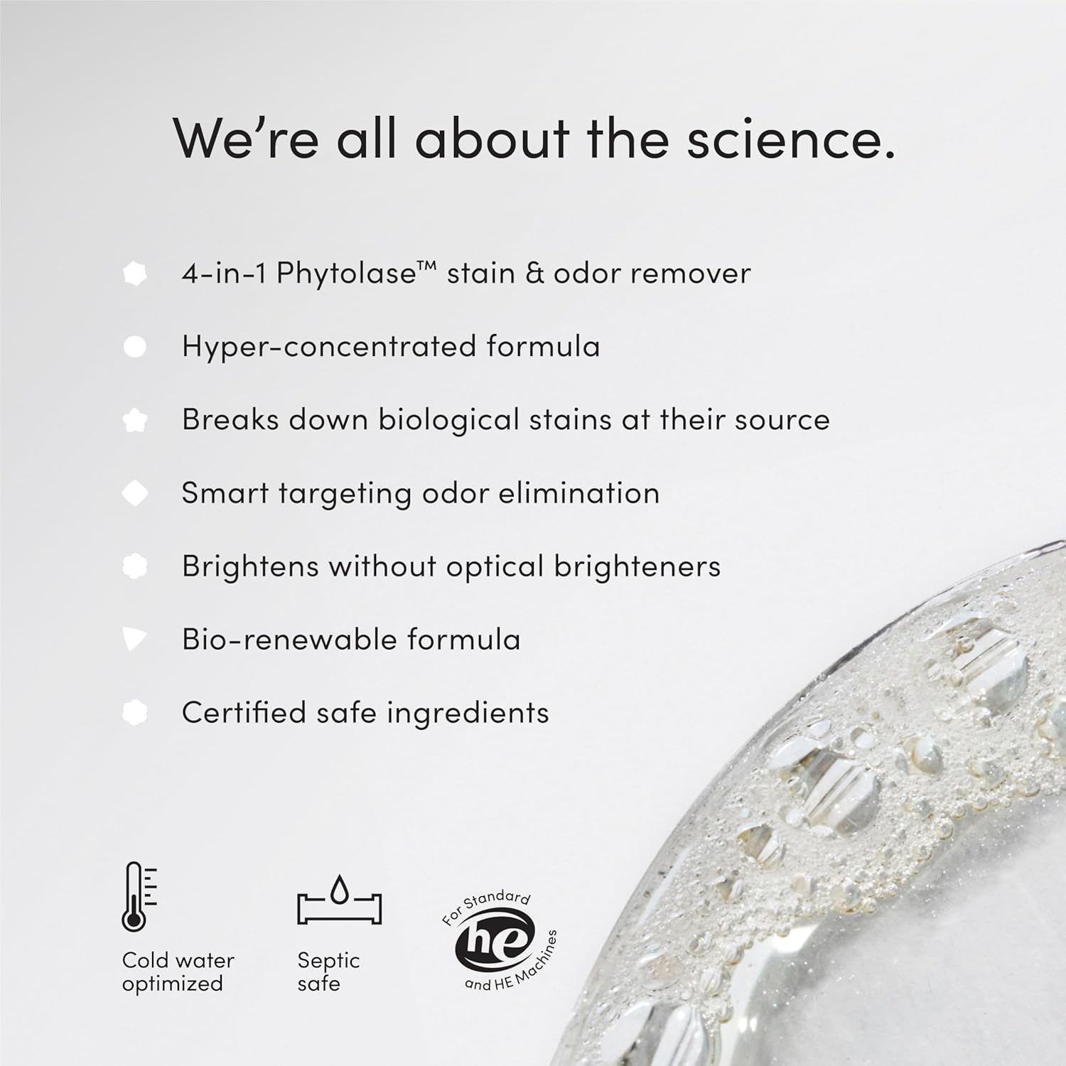 Dirty Labs | Scent Free | Bio Enzyme Laundry Booster | 2-Pack = 96 Loads | Hyper Concentrated | High Efficiency & Standard Machine Washer | Nontoxic, Biodegradable | Stain & Odor Removal Booster