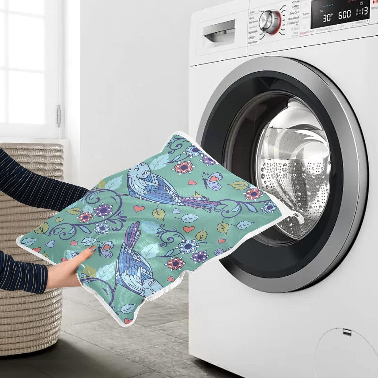 Mesh Laundry Bags 2 Pack Laundry Bags Lingerie Bags for Washing Delicates Washing Machine Large Mesh Wash Bag College Dorm Travel