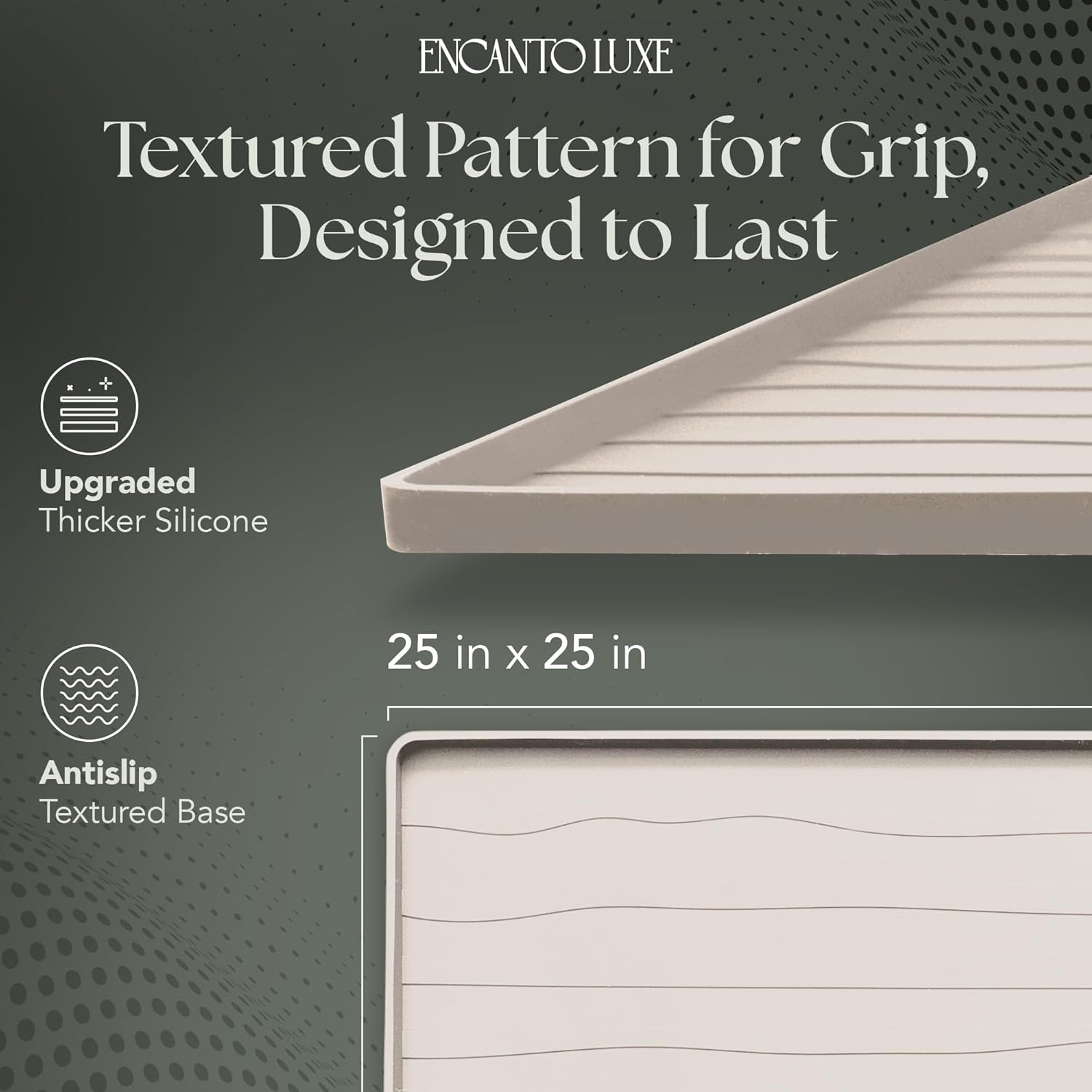 1 PC Washer and Dryer Top Cover Protectors 25" x 25", Laundry Machine Dust Guards (Sand (Beige))