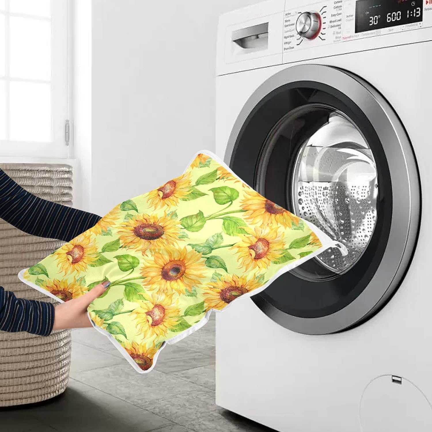 Mesh Laundry Bags 2 Pack Laundry Bags Lingerie Bags for Washing Delicates Washing Machine Large Mesh Wash Bag College Dorm Travel