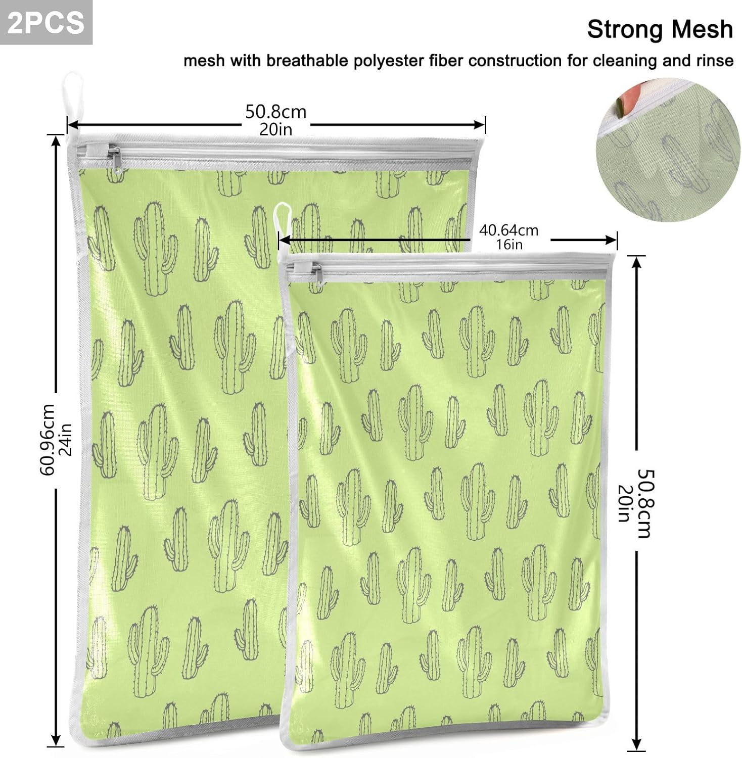 Mesh Laundry Bags 2 Pack Laundry Bags Lingerie Bags for Washing Delicates Washing Machine Large Mesh Wash Bag College Dorm Travel