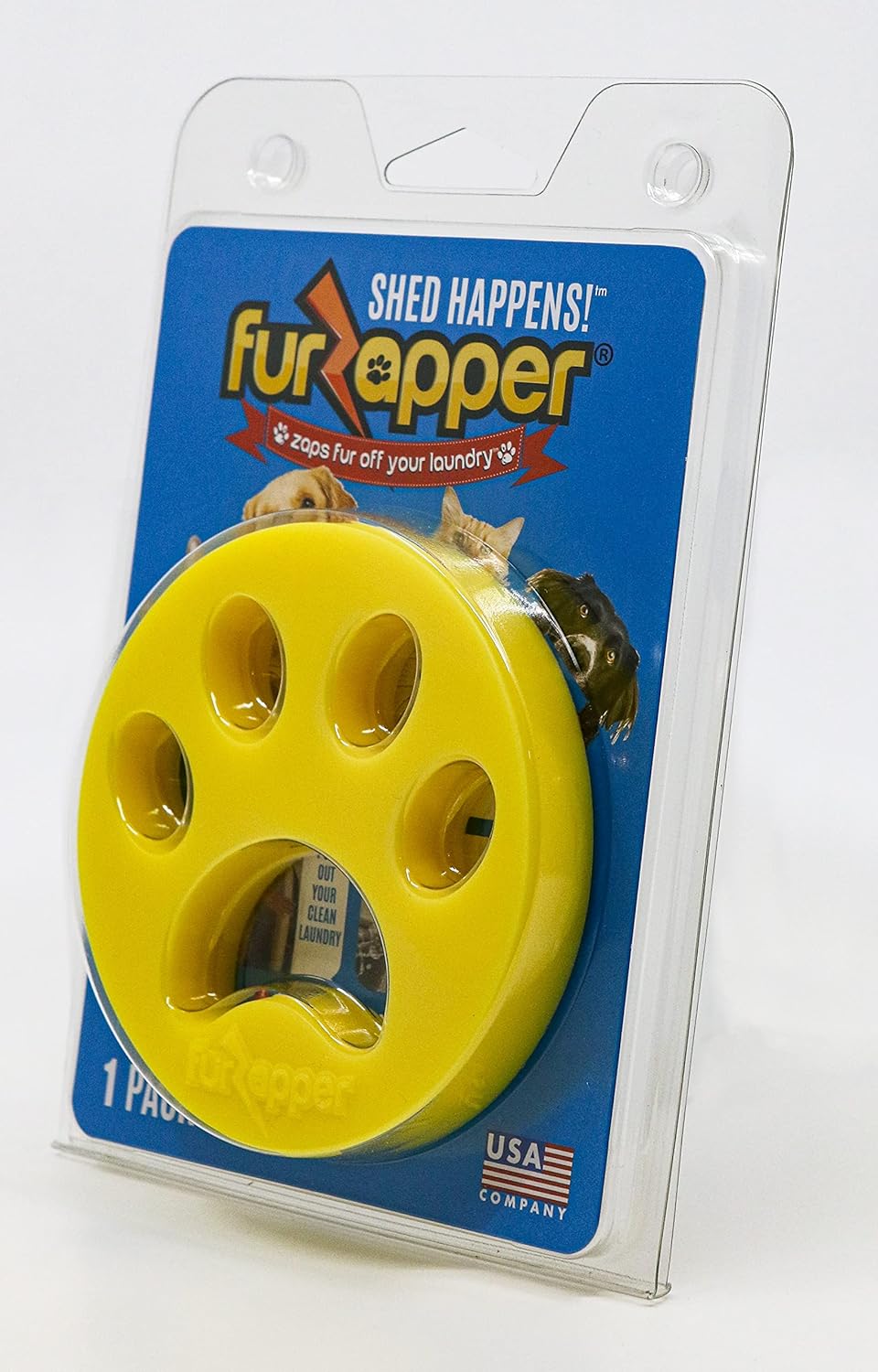 1 PK FurZapper Pet Hair Remover for Laundry