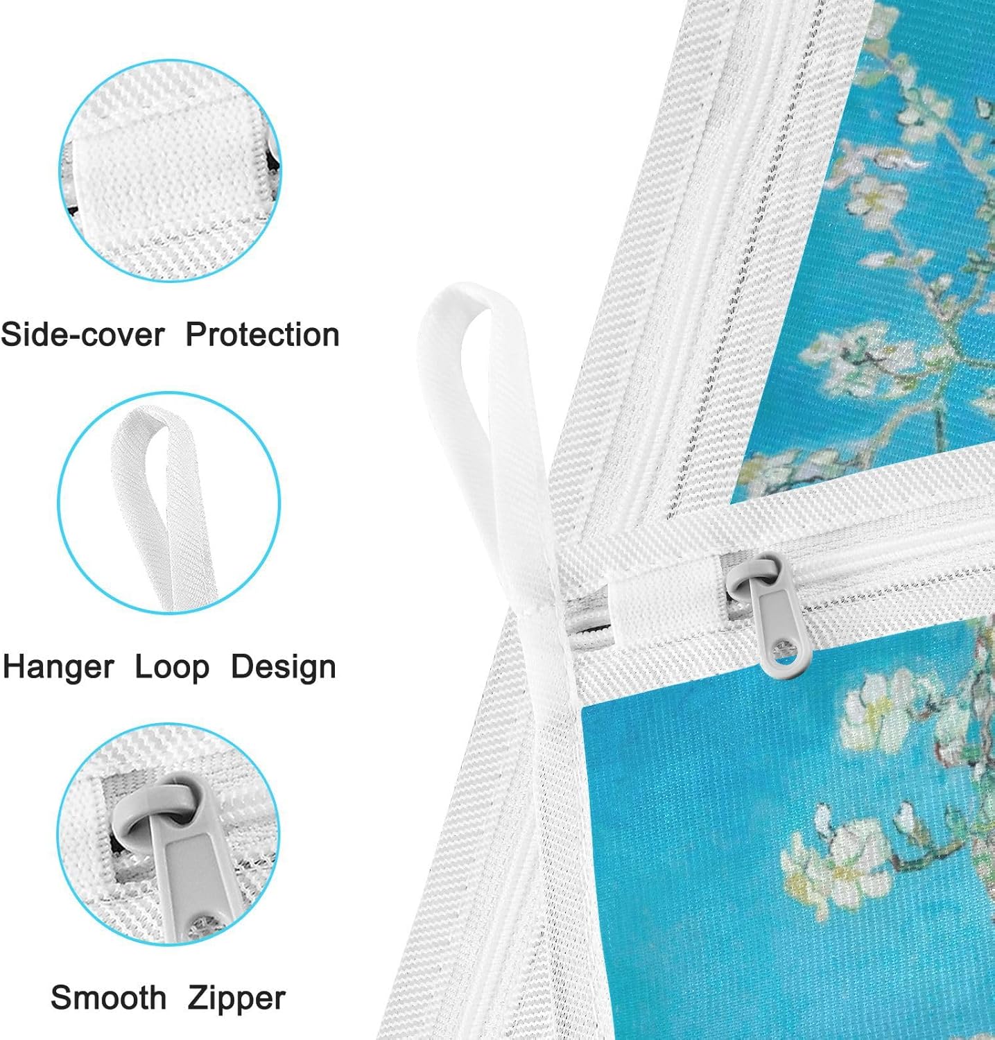 Mesh Laundry Bags 2 Pack Laundry Bags Lingerie Bags for Washing Delicates Washing Machine Large Mesh Wash Bag College Dorm Travel