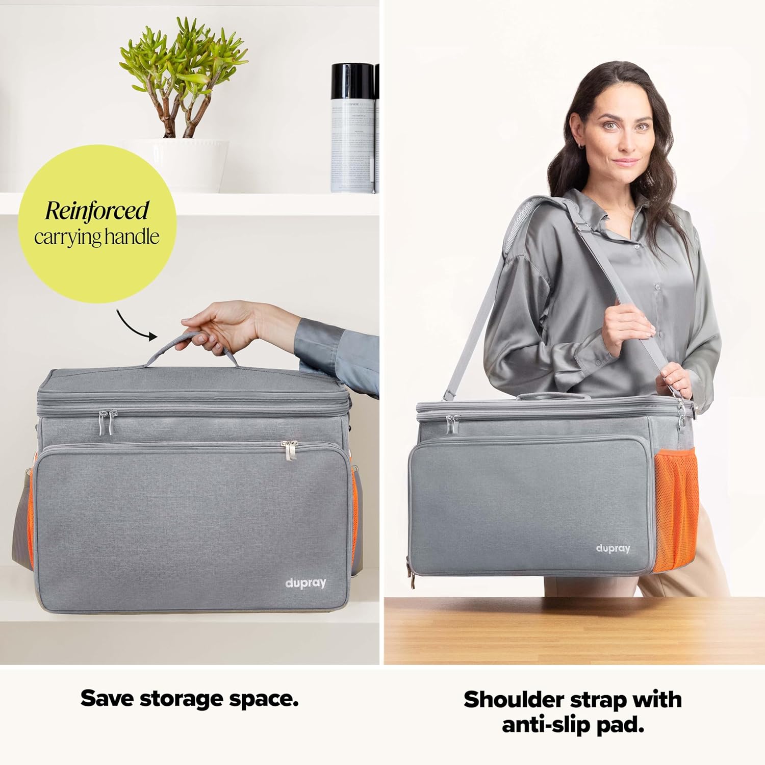 Dupray The Awesome Bag for Neat & Neat Plus Steam Cleaners, Adjustable Storage & Carrying Case, Durable Polyester with Shoulder Strap and Top Handle