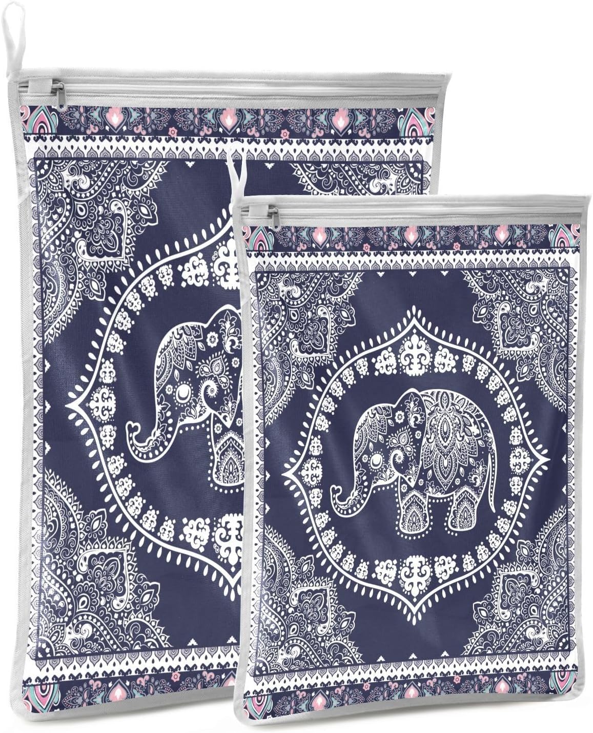 Mesh Laundry Bags 2 Pack Laundry Bags Lingerie Bags for Washing Delicates Washing Machine Large Mesh Wash Bag College Dorm Travel