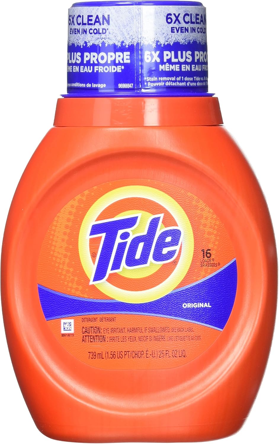 Tide 760838 Liquid Laundry Detergent, Original, 16 Loads, 25 fl oz