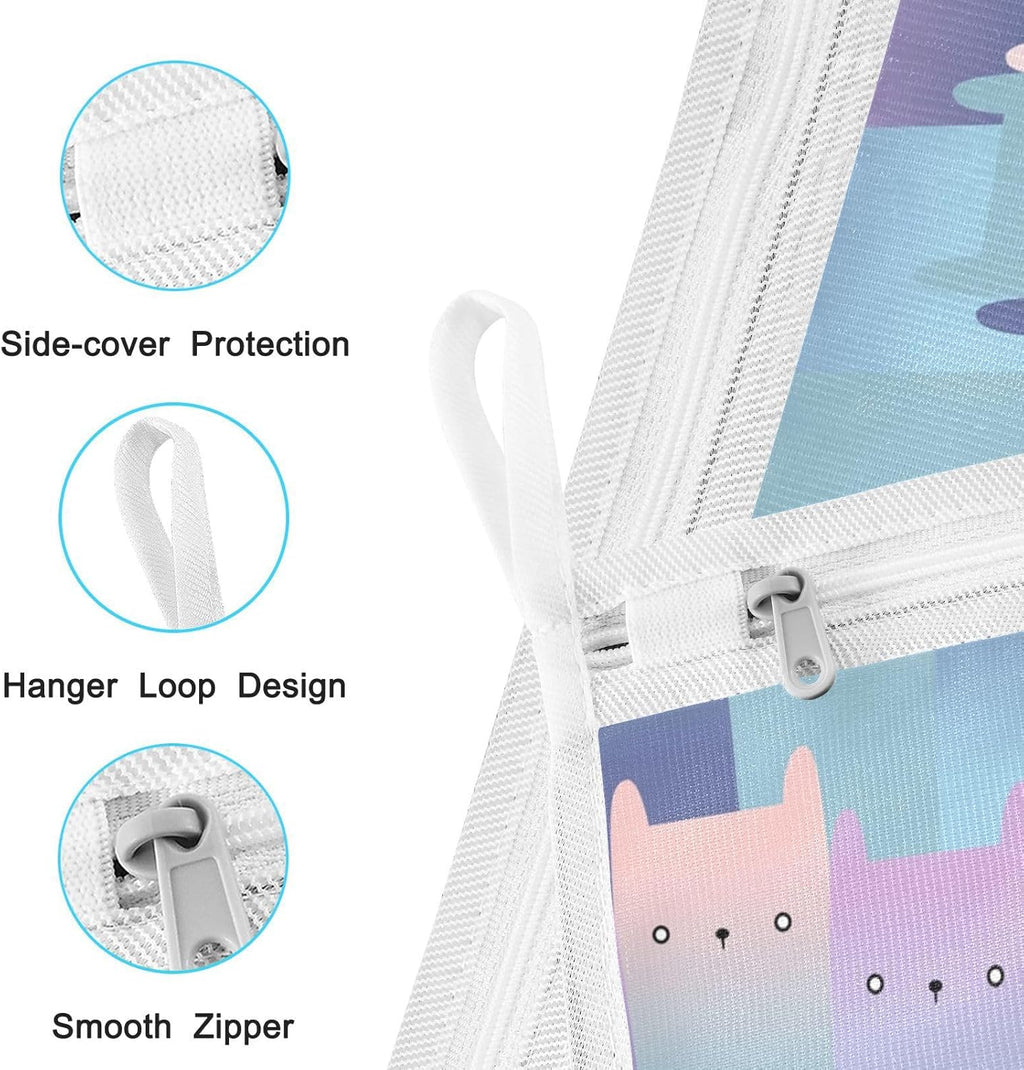 Mesh Laundry Bags 2 Pack Laundry Bags Lingerie Bags for Washing Delicates Washing Machine Large Mesh Wash Bag College Dorm Travel