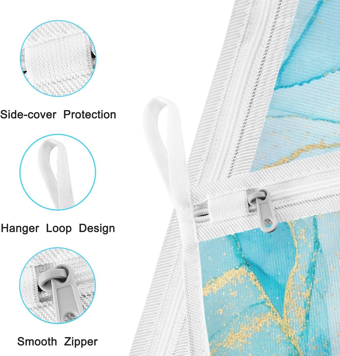 Mesh Laundry Bags 2 Pack Laundry Bags Lingerie Bags for Washing Delicates Washing Machine Large Mesh Wash Bag College Dorm Travel